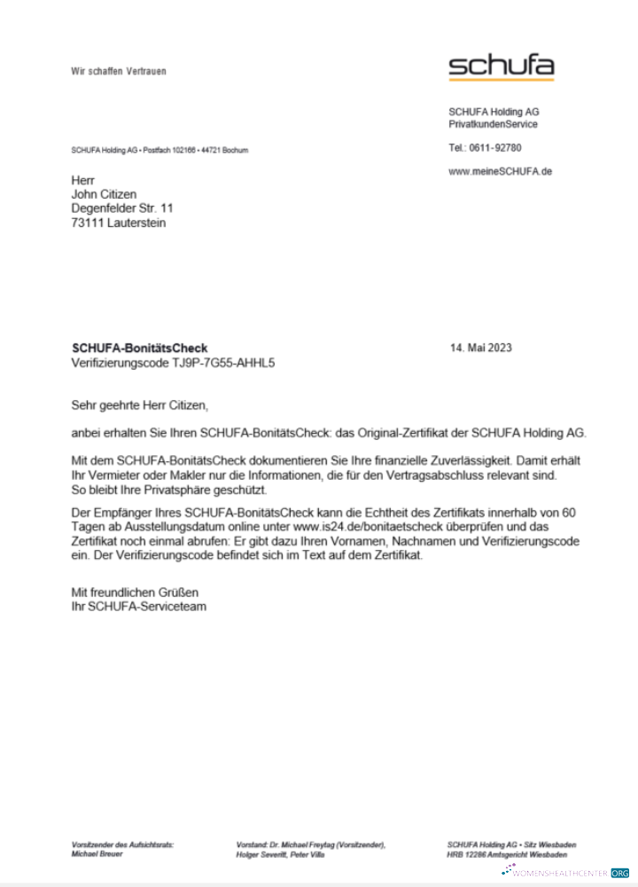 download download Germany Schufa utility bill Word and PDF template scr PDF template PDF template